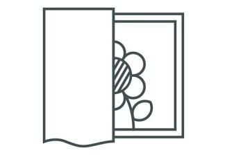 Blickdichter Vorhang Lene aus Baumwolle | natur - Höhe 145