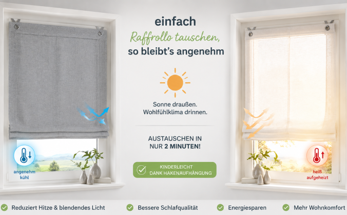 Cool bleiben an heißen Tagen