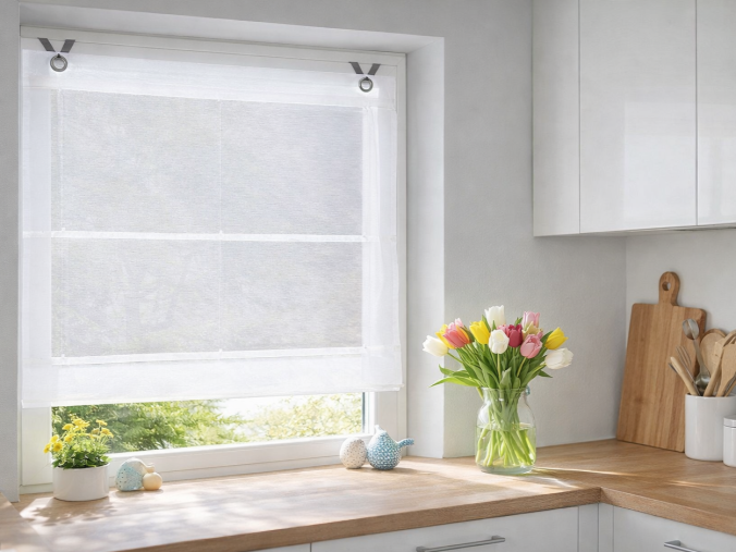 Frühlingslicht am Fenster